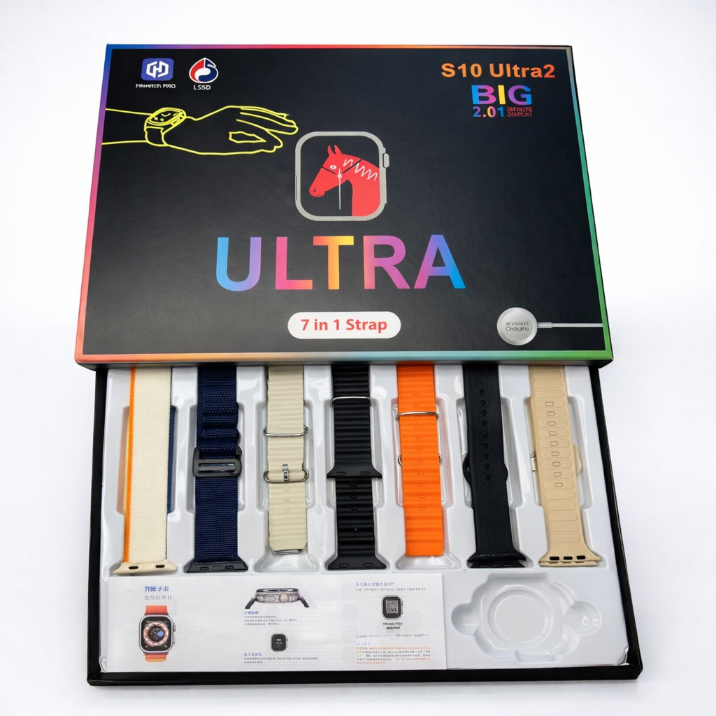 S10 Ultra 2 Smartwatch with 7-in-1