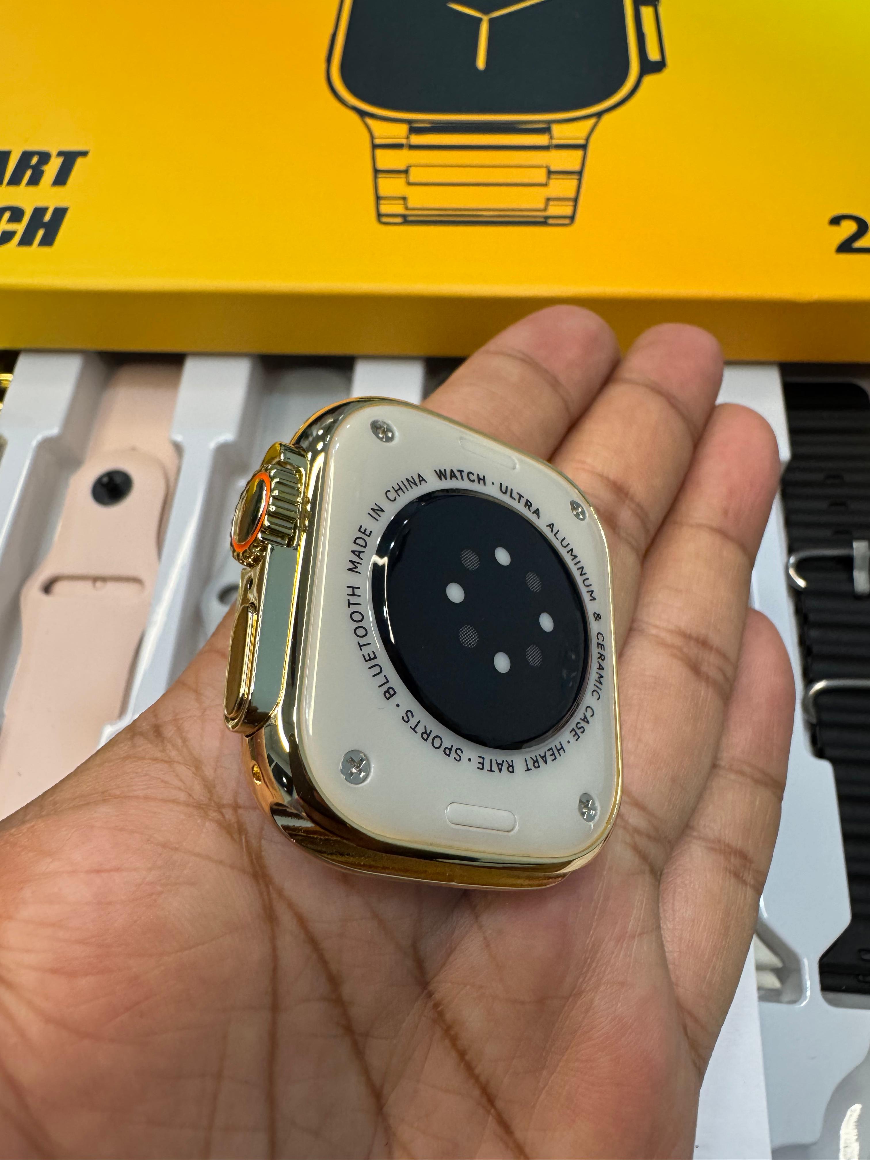 Ultra 2 AMOLED Smartwatch – 24K Gold Edition