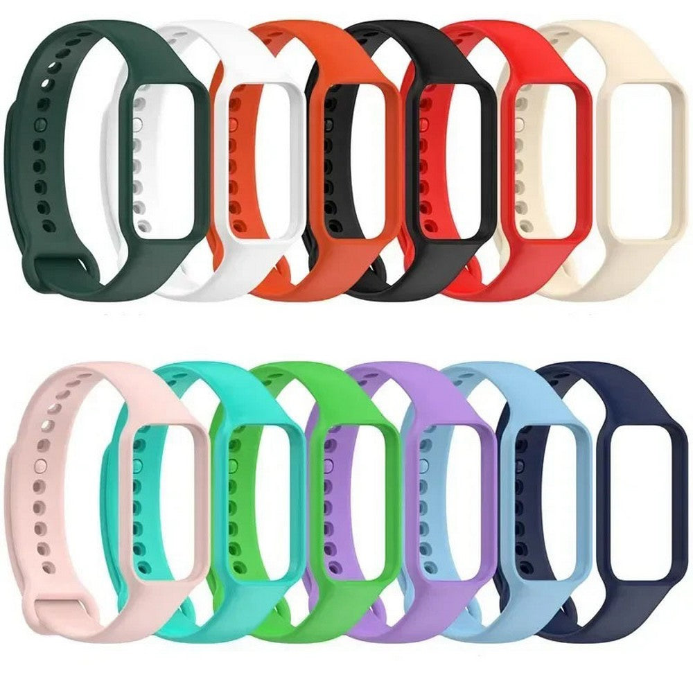 Soft Silicone Replacement Strap Band for Xiaomi Mi Band 8 Active